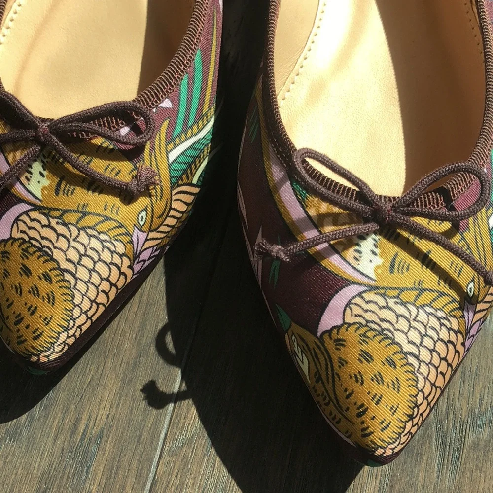 J Crew X Drake Gemma flats 6.5 - Picture 3 of 5